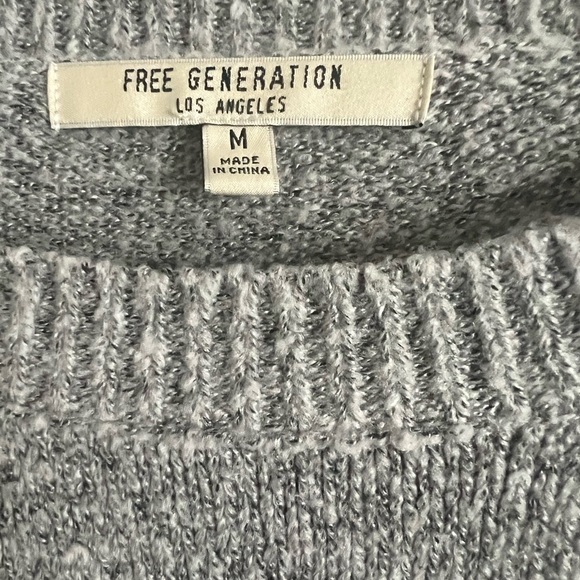 Free Generation - Boutique Acrylic Decal Sweater - Picture 3 of 7